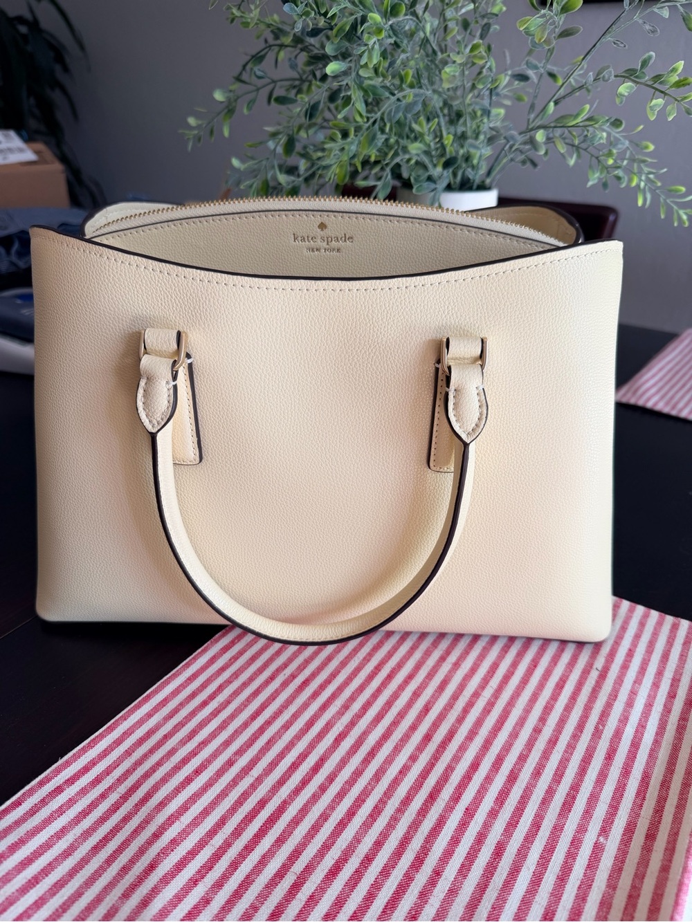 kate spade thompson street Pebbled Leather Satchel